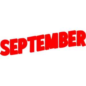  September Sticker
