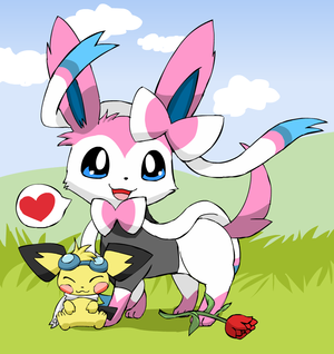 Sylveon as Latale kirby
