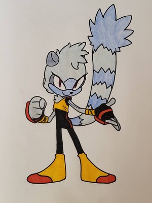  Tangle the лемур in socks (by MasaxMune23)