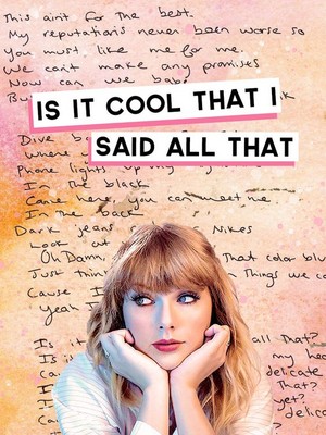  Taylor تیز رو, سوئفٹ Lyrics