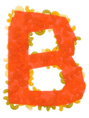 The Letter B Of Pasta