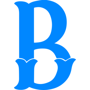  The Letter B Sticker litrato