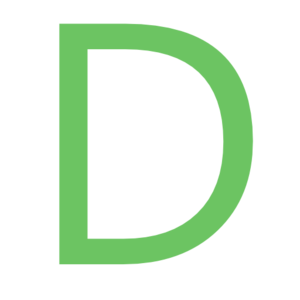 The Letter D Icon
