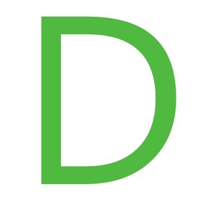  The Letter D Sticker icoon