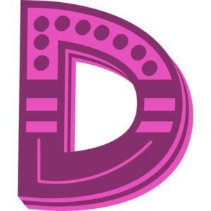  The Letter D Sticker