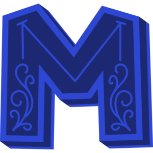  The Letter M Sticker