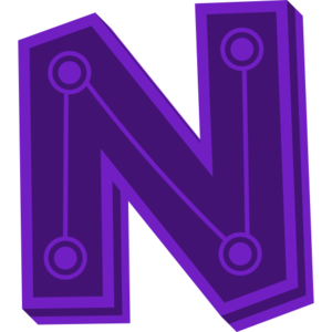  The Letter N Sticker