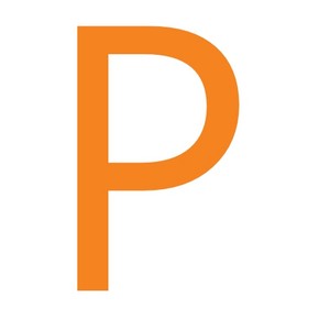 The Letter P Sticker Icon