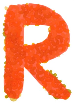  The Letter R Of pasta, nudeln