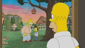  The Simpsons ~ 34x08 "Step Brother from the Same Planet"