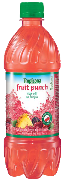  Tropicana frutta punch, punzone Bottle (PNG)