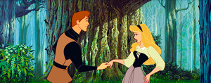 Walt Disney Screencaps - Prince Phillip & Princess Aurora