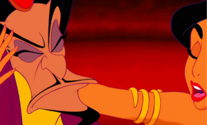  Walt Дисней Slow Motion Gifs - Jafar & Princess жасмин