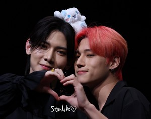  Yeosang and Wooyoung