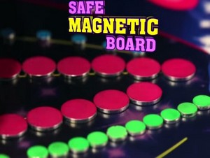  안전한, 안전 magnetic board