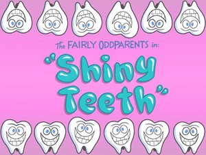 shiny teeth