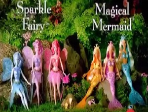  sparkle fairy magical mermaid