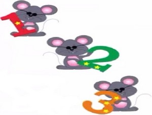  three mice