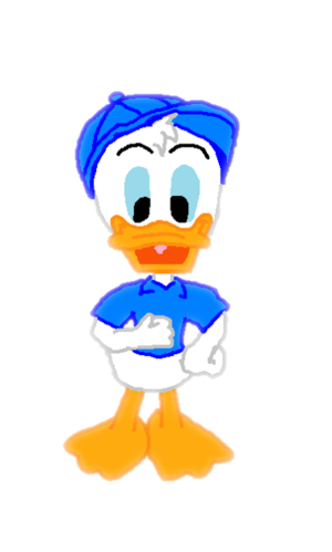 02 Dewey Duck (Disney Golf) Shopping Golf renders