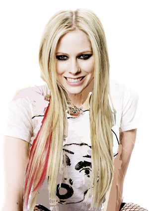  Avril Lavigne smile