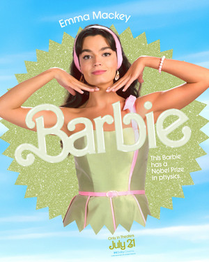 Barbie (2023) Poster - Emma Mackey