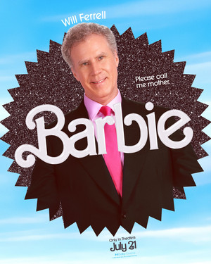  barbie (2023) Poster - Will Ferrell