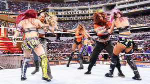  Becky Lynch, Lita and Trish Stratus vs. Damage CTRL | Wrestlemania 39 (Night 1) | April 1, 2023