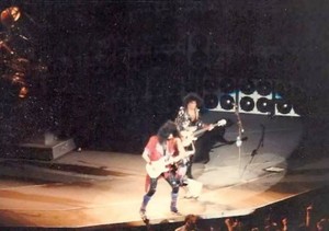  Bruce and Gene ~Cedar Rapids, Iowa...March 18, 1986 (Asylum Tour)