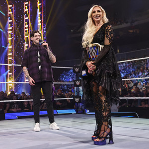  charlotte Flair chats with Dominik Mysterio | Friday Night Smackdown | February 24, 2023
