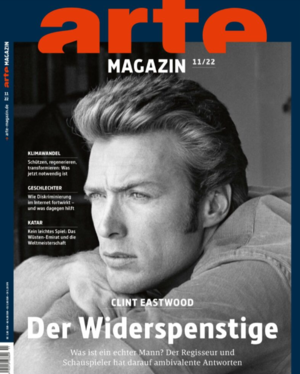  Clint Eastwood | Arte Magazine (German) | cover picha and story | November 2022