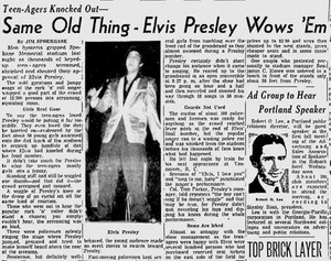  Clipping Pertaining To Elvis Presley