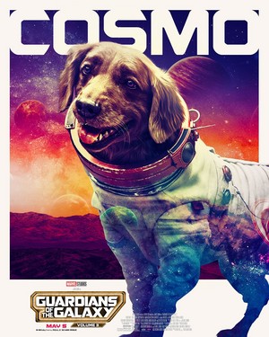  Cosmo | Guardians of the Galaxy Vol. 3 | Promotional poster