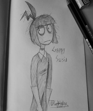  Creepy Susie Sketch Notebook