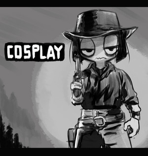  Creepy Susie cowgirl cosplay