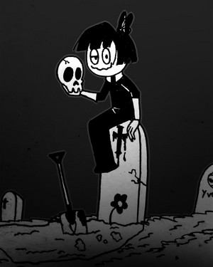  Creepy Susie in Graveyard Fanart