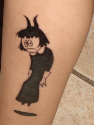  Creepy Susie tattoo
