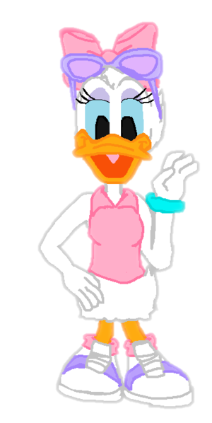 Daisy Duck (Disney Golf).....,,,, Renders Normal