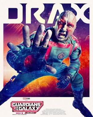  Drax | Guardians of the Galaxy Vol. 3 | Promotional poster