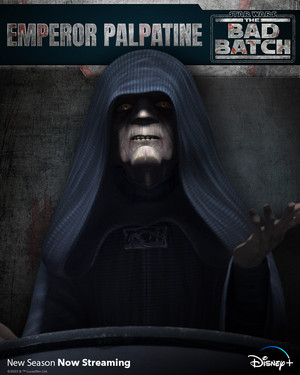  Emperor Palpatine | ster Wars: The Bad Batch | Season 2 | Character poster