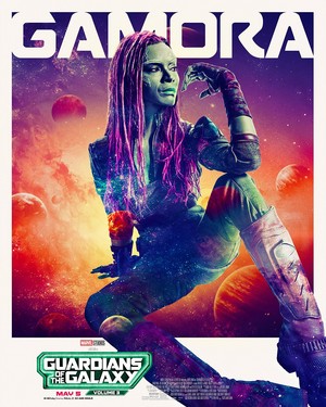  Gamora | Guardians of the Galaxy Vol. 3 | Promotional poster