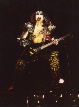  Gene ~Las Vegas, Nevada...April 1, 1983 (Creatures of the Night Tour)