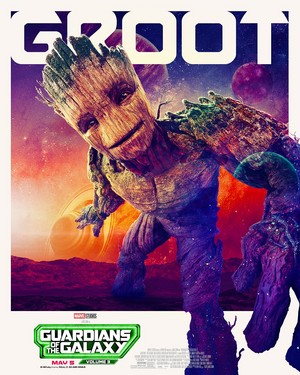  Groot | Guardians of the Galaxy Vol. 3 | Promotional poster