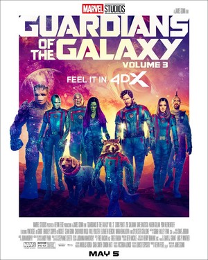  Guardians of the Galaxy Vol. 3 | 4DX Promotional poster