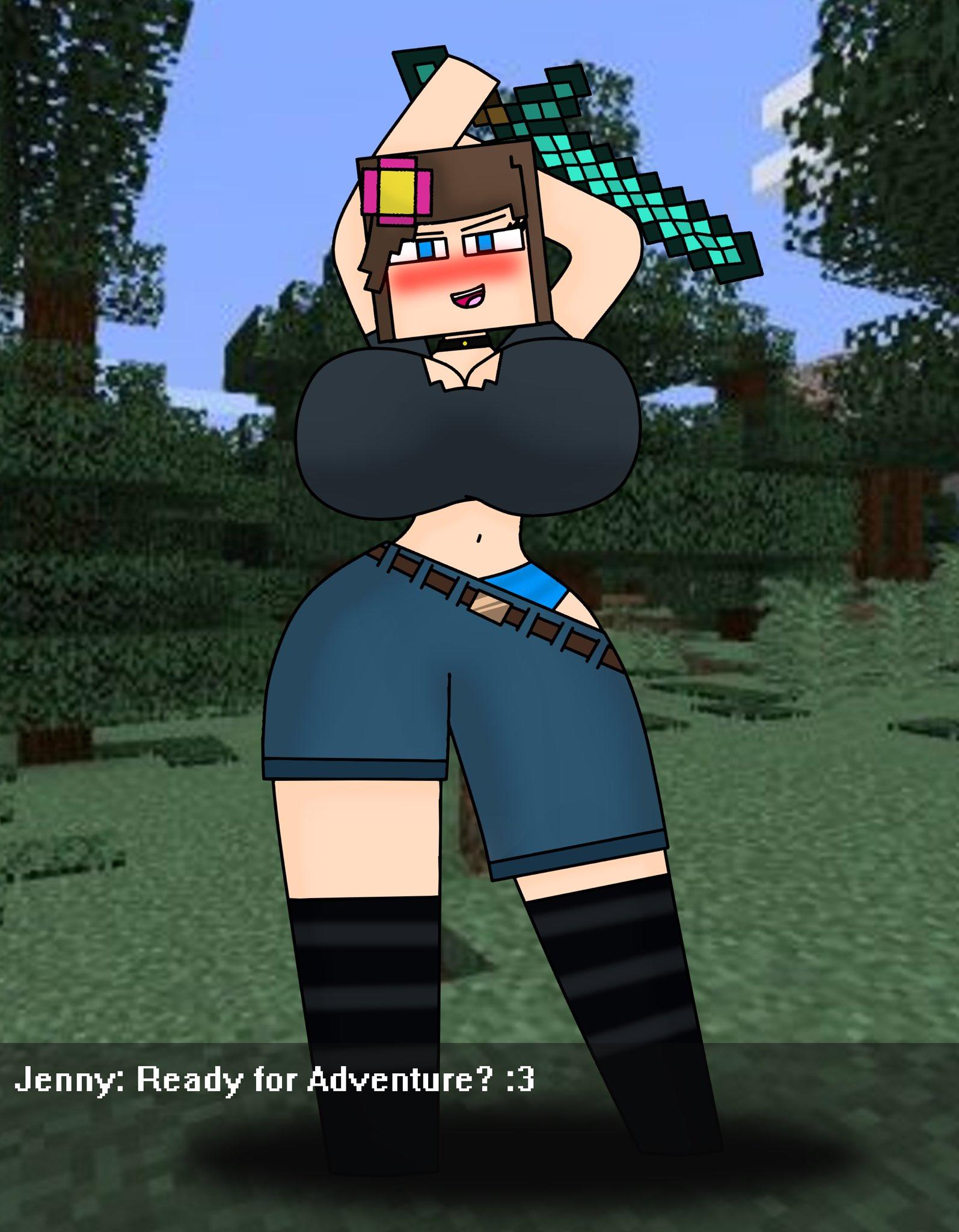 Jenny Mod Jenny Meme Minecraft Fan Art Fanpop Page Sexiz Pix