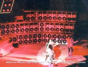  KISS ~Cedar Rapids, Iowa...March 18, 1986 (Asylum Tour)