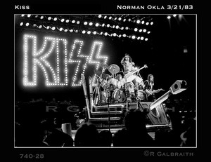 kiss ~Norman, Oklahoma...March 21, 1983 (Creatures of the Night Tour)