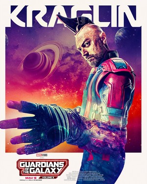 Kraglin | Guardians of the Galaxy Vol. 3 | Promotional poster
