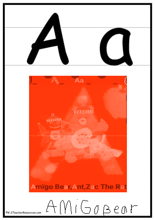 Letter A Posters