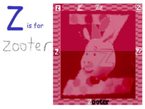  Letter Book Zooter