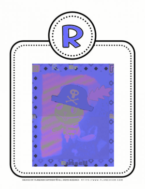  Letter R Russell